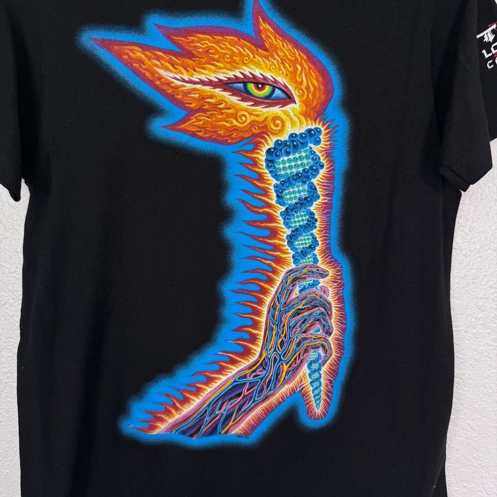 Tool Band Shirt Small Fear Inoculum Tour Graphic Tee 2019 Torch Flame Tshirt - Picture 6 of 9